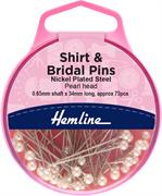 Shirt and Bridal Pins, Nickel 34mm